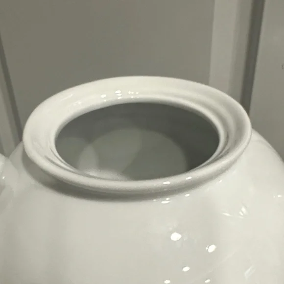 Pottery Barn White Teapot - Picture 9 of 13